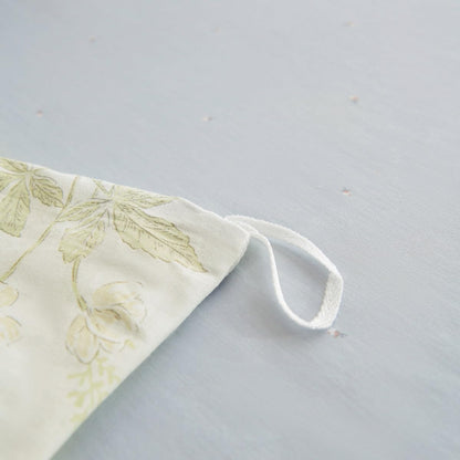 Sedefen Wende Bettwäsche Set - Baumwolle 220x240 Blumen Blau
