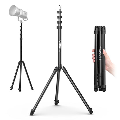 Ulanzi T270 Lichtstativ 270cm - Aluminium, Tragbares Fotostativ