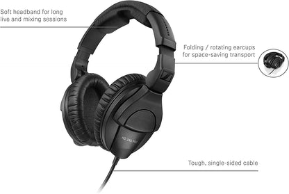 Sennheiser HD 280 PRO Geschlossener Over-Ear DJ-Kopfhörer