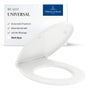 Villeroy & Boch Universal WC-Sitz – weiss, Absenkautomatik, Duroplast