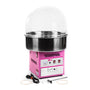 Royal Catering RCZK-1200E Zuckerwattemaschine Pink mit Abdeckhaube