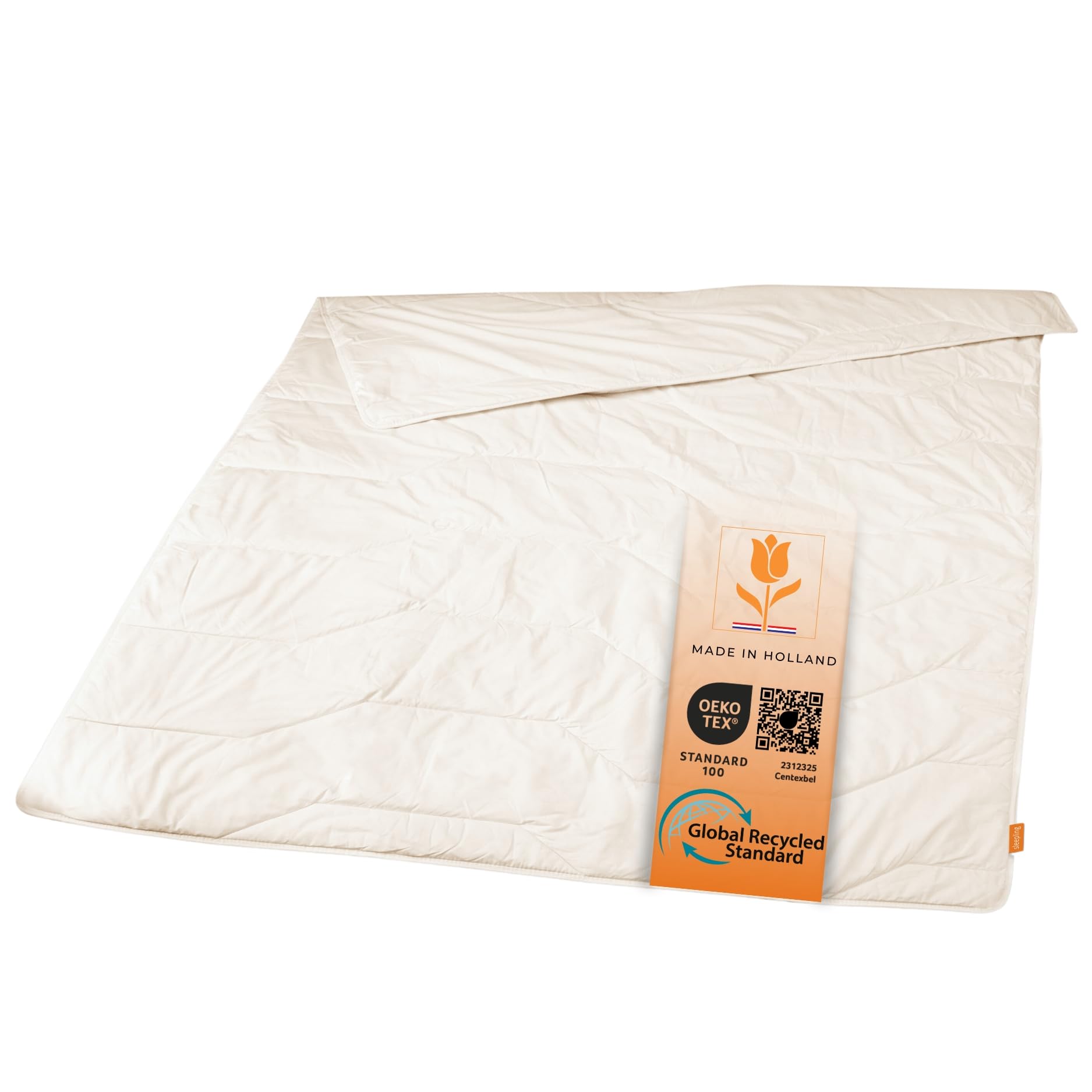 sleepling Ganzjahresdecke Lyocell Tencel 135x200 cm, 100% Baumwolle, mit Trapez-Versteppung