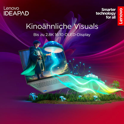 Lenovo IdeaPad Slim 5i Laptop - 14" OLED i7 Luna Grau