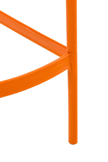 CLP Barhocker Air Kunststoff, 75 cm – wetterbeständig, orange