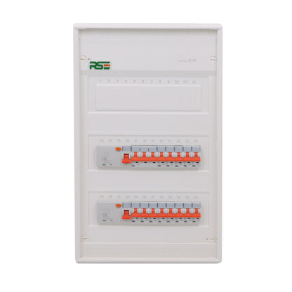 Hager VA36CN RSE Unterverteilung - Aufputz 3-reihig verdrahtet