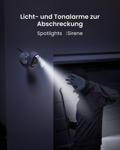 Reolink Lumus Pro 4K Wi-Fi 6 Dual-Band Überwachungskamera Aussen