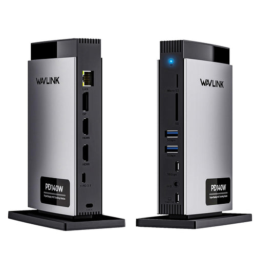 WAVLINK Laptop Docking Station Dreifaches Display – USB-C Dock 8K