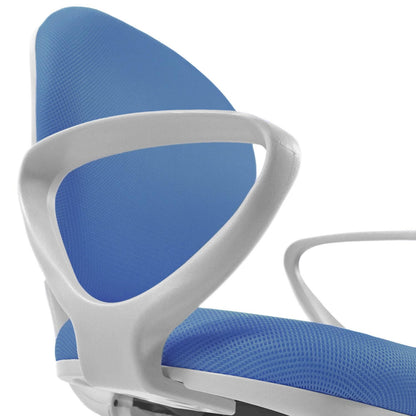 hjh OFFICE Kid Colour G1 Kinderdrehstuhl - Blau/Grau