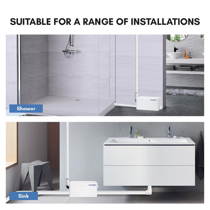 Aquamatix Duscha Duschpumpe Hebeanlage Kompakt – 250W