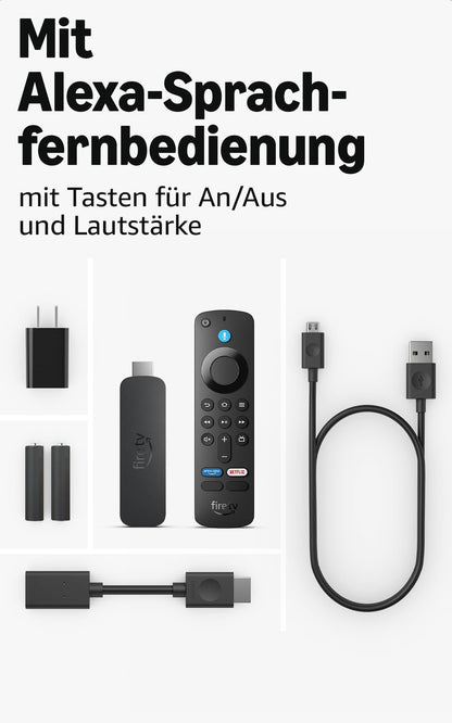 Amazon Fire TV Stick 4K Plus Streaming-Stick mit Wi-Fi 6