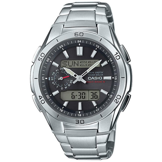 Casio WVA-M650D-1AER Funk Solar Uhr - Edelstahl