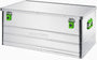 ALUTEC Starbox Aluminium Aufbewahrungsbox - 140 Liter, Modell 26140, rechteckig, silber. Für Transport und Lagerung.