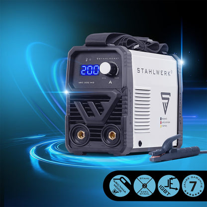 STAHLWERK ARC 200 MD Elektroden-Schweissgerät MMA & Lift-TIG 200 A