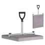 LANGFIT Plattenheber MS-PH2050L, extra langer Griff, verzinkt, zum Heben von Platten und Steinen