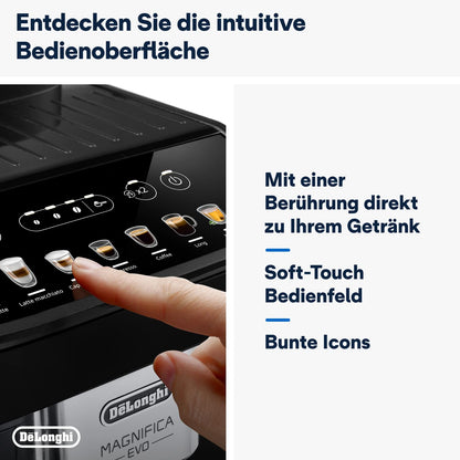 De'Longhi Magnifica Evo ECAM 292.81.B Kaffeevollautomat – Schwarz