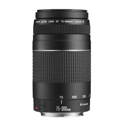 Canon EF 75-300mm F4.0-5.6 III Zoomobjektiv schwarz