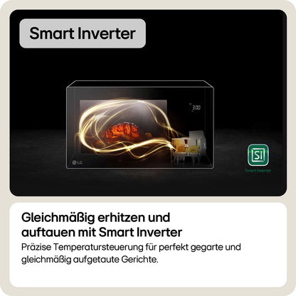 LG NeoChef MH6535GIH Mikrowelle mit Grill 25L – Weiss