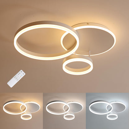 MOUNM LED Deckenleuchte Dimmbar 3000-6000K - 65x50cm