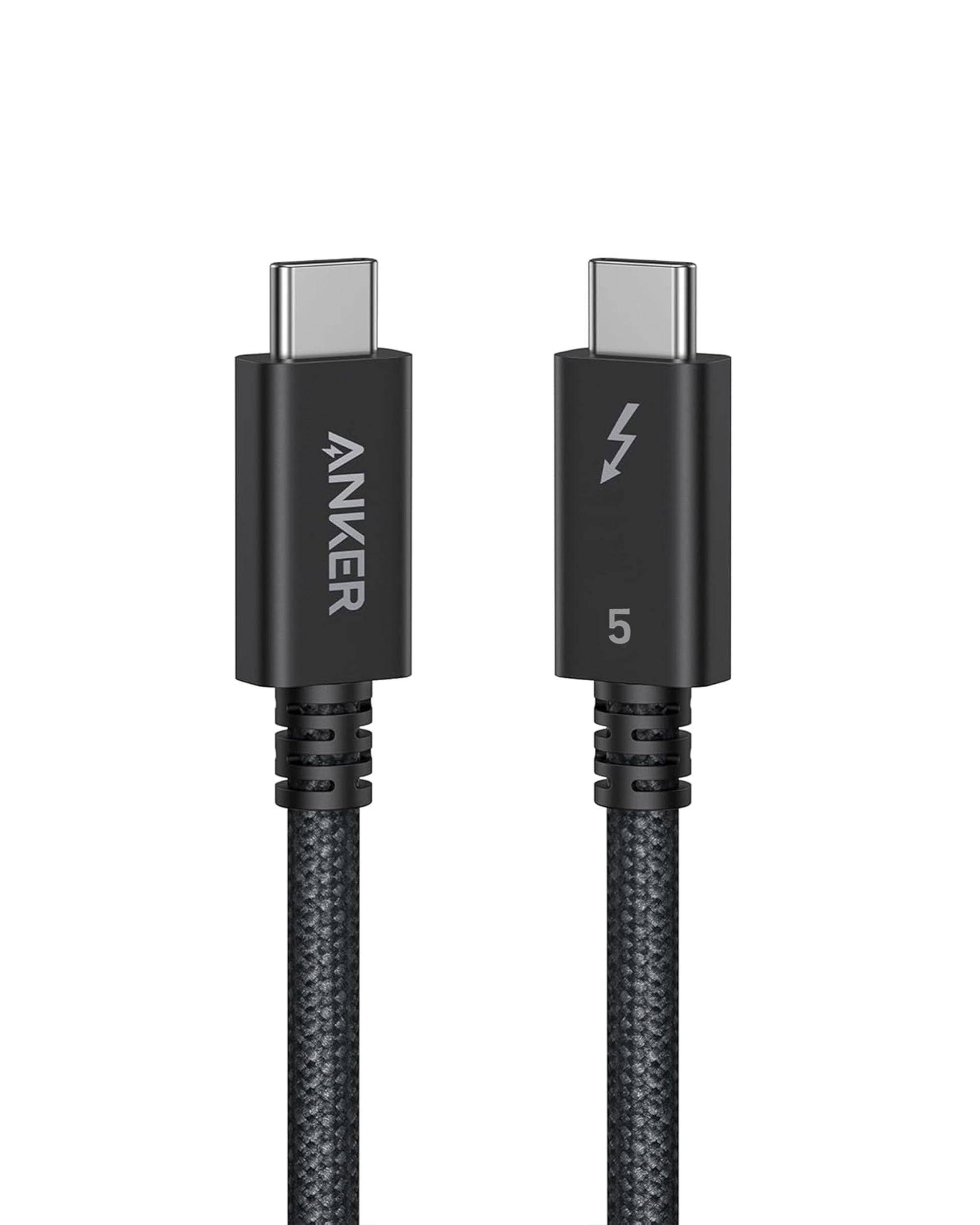 Anker Prime Thunderbolt 5 Kabel USB-C 240W 80Gbps 1m, Verbindungskabel mit zwei USB-C-Steckern