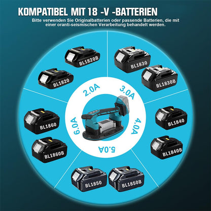 Makita-kompatibel 2IN1 Fliesenrüttler Vibrationsgerät 18V – Ohne Akku