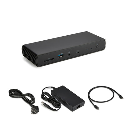 Amazon Basics Thunderbolt 4/USB 4 Pro-Dockingstation – Schwarz