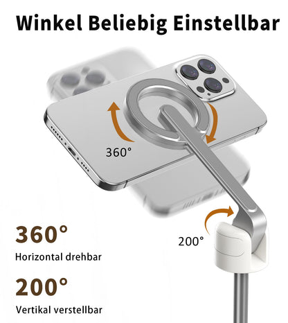 TONEOF CX609 Magnetisches Selfie-Stick-Stativ, 173 cm, Beige-Grau