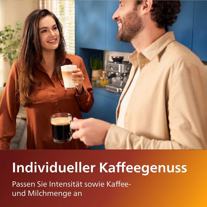 Philips Serie 5400 Kaffeevollautomat LatteGo - Chrom