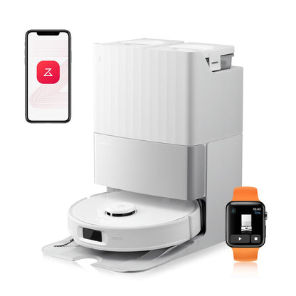 roborock Qrevo Edge S5A Saugroboter mit Wischfunktion, Weiss