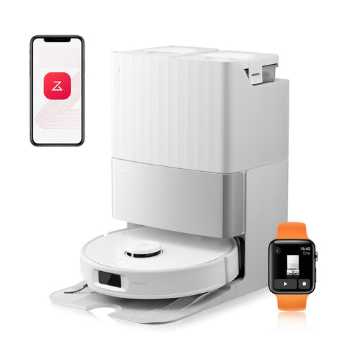 roborock Qrevo Edge S5A Saugroboter mit Wischfunktion, Weiss