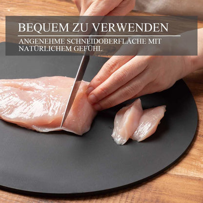 AKINOYAMA TPU Schneidebrett Set rutschfest spülmaschinenfest BPA-frei