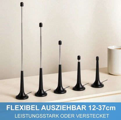 Telestar SL65T2 DVB-T2/DVB-C Receiver Full HD mit Antenne, HDMI-Kabel