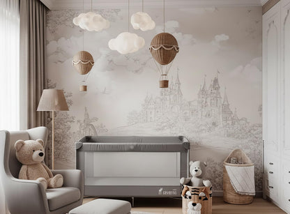 SEVERNO Honey Bunny Baby-Reisebett, faltbar, mit Matratze und Rollen