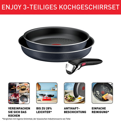 Tefal Ingenio Enjoy Pfannenset Induktion - 3-teilig 24/28 cm L72390