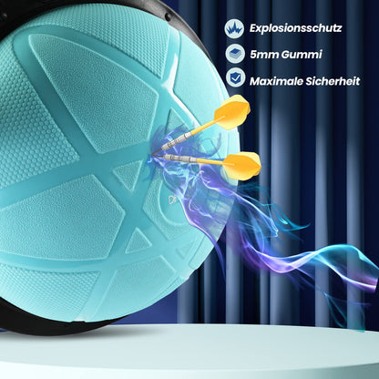 DH FitLife Balance Ball Yoga Gleichgewichtstrainer - Blau Φ60cm