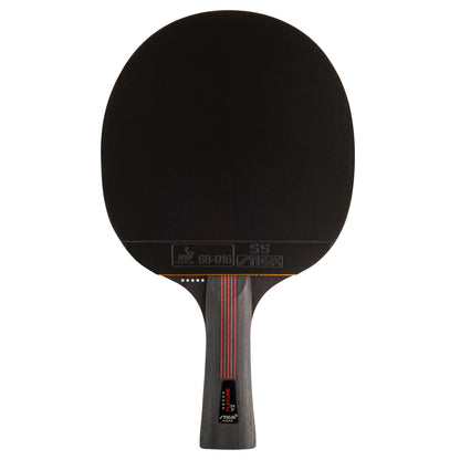 STIGA Flexure V2 5-Sterne-Tischtennisschläger, ITTF-Belag, Schwarz