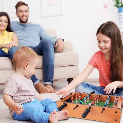 WIN.MAX Mini Tischfussball, Kickertisch für Kinder, 51 x 31 x 10 cm