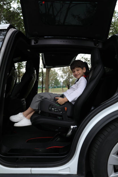 Jovikids Sitzerhöhung Auto mit ISOFIX, ECE R129, 125–150 cm
