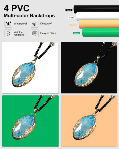 PULUZ Upgrade Fotozelt 40cm – Professionell 480 LED