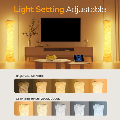 ANTENLICHT RGB LED Stehleuchte – 155 cm mit Musik Sync