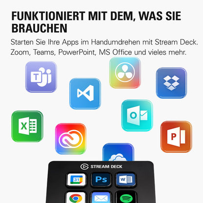 Elgato Stream Deck Mini – Smart Controller für Apps & Produktivität