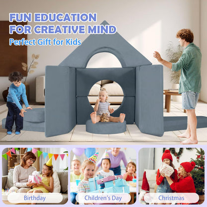 Modulares Kindersofa – Spielcouch für DIY Festungen & Spielen