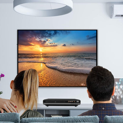 JOVELL DVD-168 DVD-Player mit HDMI, USB, 1080p, regionsfrei, schwarz