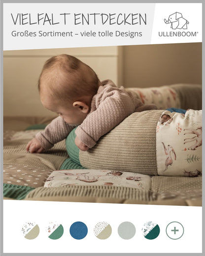 ULLENBOOM Einschlagdecke Babyschale OEKO-TEX Waldfreunde