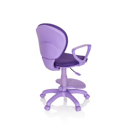 hjh OFFICE 671009 Kinderdrehstuhl Kid Colour Stoff Lila