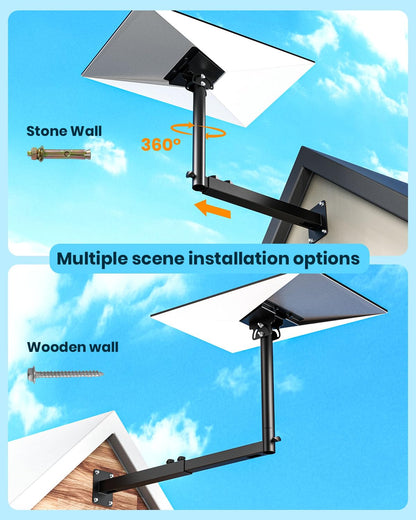 3BAO Starlink Gen 3 Halterung 360° verstellbar für Wand und Dach