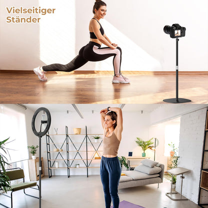 POLESTO Beamerständer höhenverstellbar Metall 50-125cm