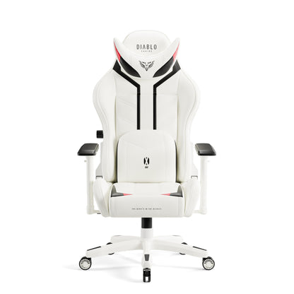 Diablo X-Ray ergonomischer Gaming Stuhl – Weiss-Schwarz L