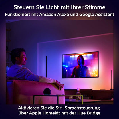 Philips Hue Gradient Signe White & Color LED Stehleuchte - Schwarz