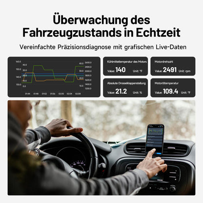 TOPDON Carpal-A OBD2 Bluetooth Diagnosegerät für alle Fahrzeuge