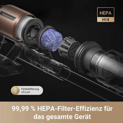 dreame Z20 Kabelloser Staubsauger mit 250 AW Saugleistung